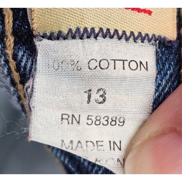 Women's - Lawman High Rise Tapered Leg Jeans, Size 13 - Picture 6 of 10